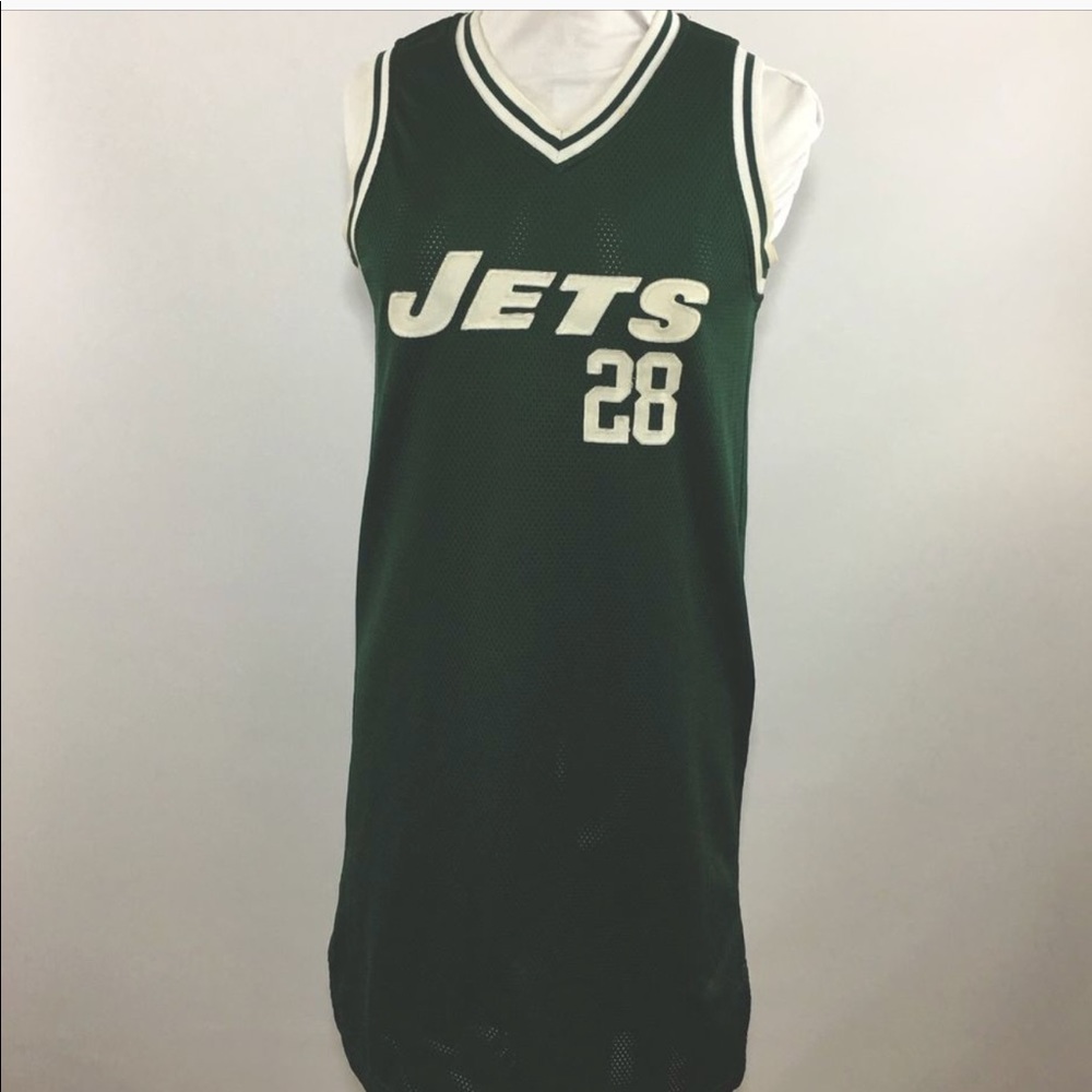 LE |  #28 NFL Reebok NY Jets jersey dress